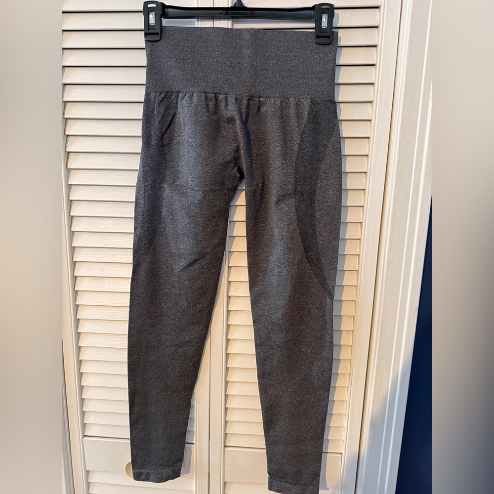 NVGTN Heather Charcoal Active Leggings